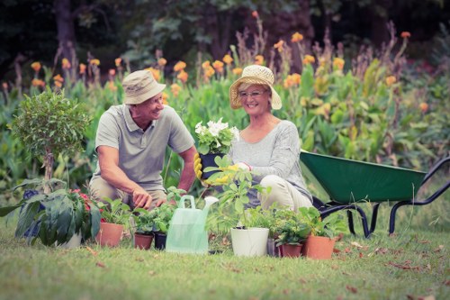 Garden recycling collection with sustainability focus in Locksbottom