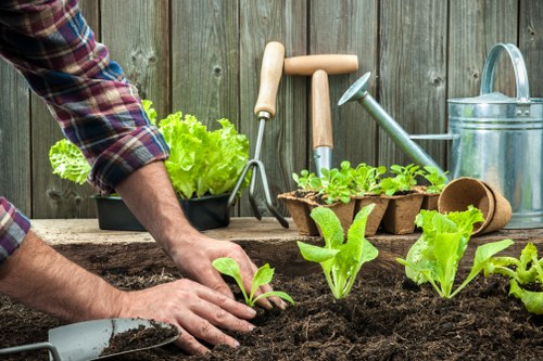 Gardening services in Locksbottom improving a neat and attractive outdoor space